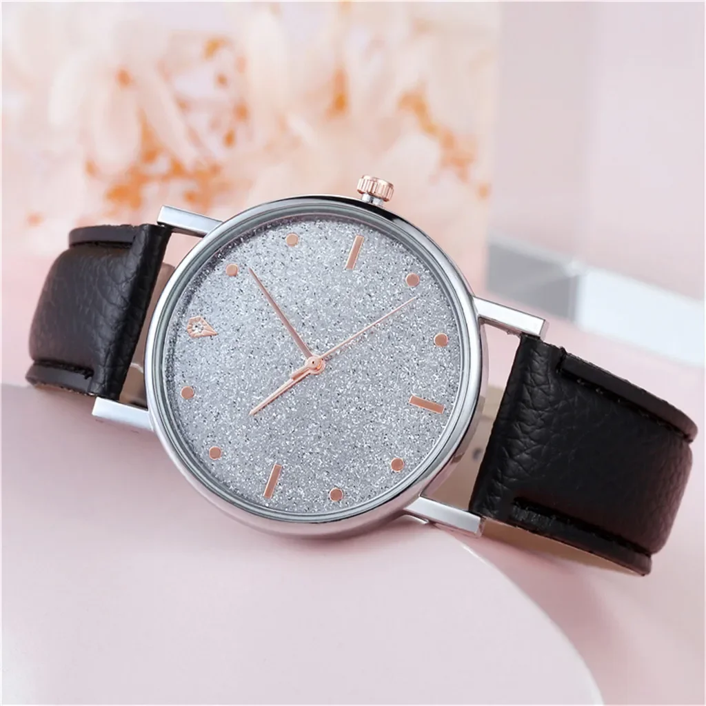 Montre-bracelet à quartz de luxe pour femme, cadran rond, horloge habillée, acier inoxydable, décontracté, rapide, sans fil