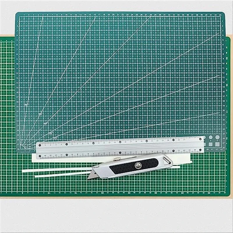 Durable A3 / A4 / A5 Multifunctional Cutting Mat Diy Handicraft Art Engraving Board Paper Carving Pad