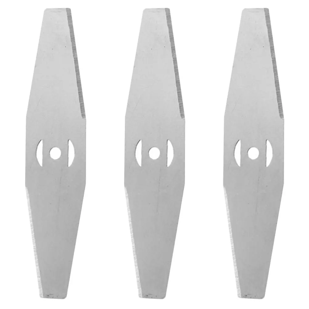 

3pcs Lawn Mower Blades Cutting Blades Alloy Garden Grass Trimming Blades Household Lawn Mower Rechargeable Lawn Mower Blades