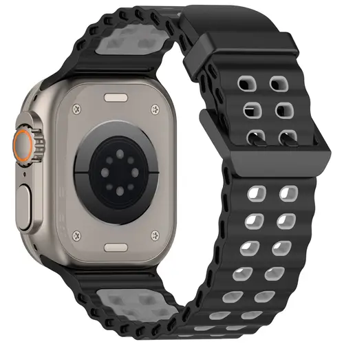 Ocean Strap For Apple Watch Band Ultra 3/2 49mm Series 11 10 46mm Sports Bracelet Wristband iWatch 9 8 7 6 5 SE 45mm 44mm Correa - Image 8