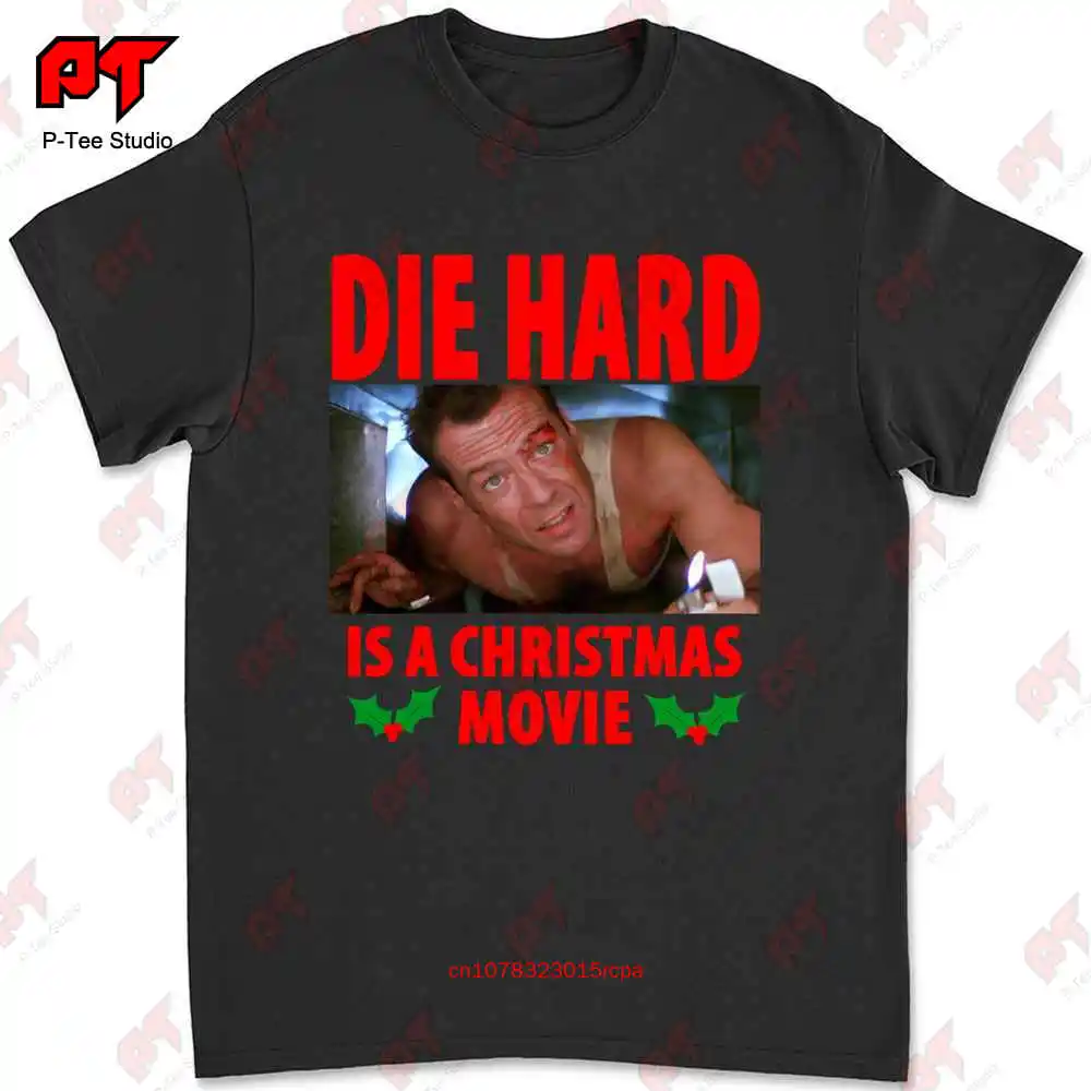 

Die Hard Рождественский фильм Nakatomi Plaza футболка HSZ1