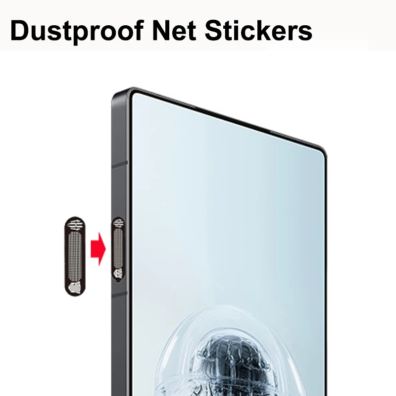 Dustproof Net Stickers with Earpiece Speaker Hole Anti-Dust Mesh Cover