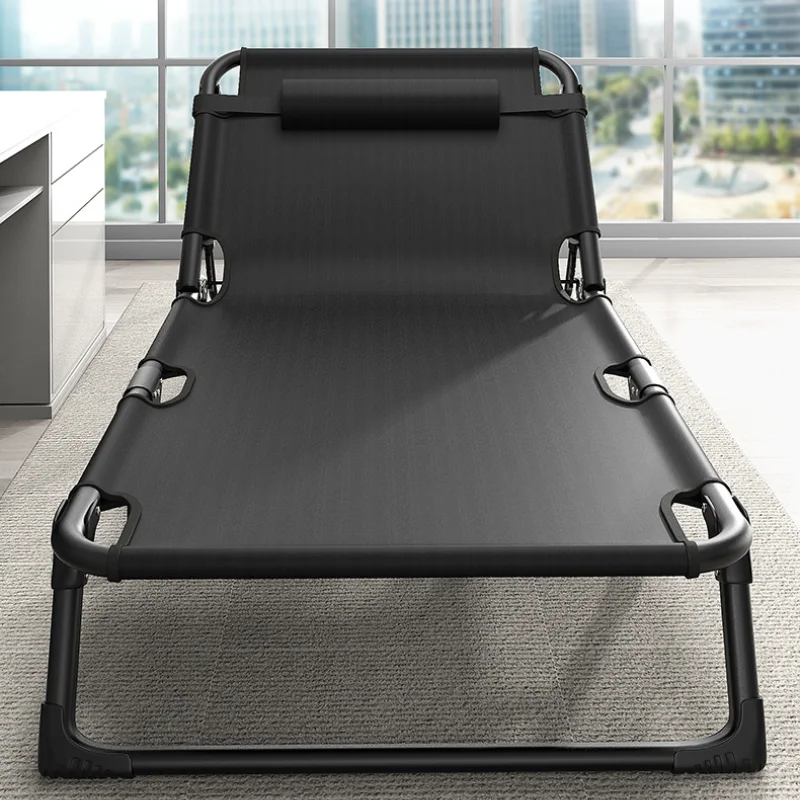 

Household Folding Bed Reclining Chair Self Driving Trip Multifunctional Portable UltraLight Outdoor Camping Bed