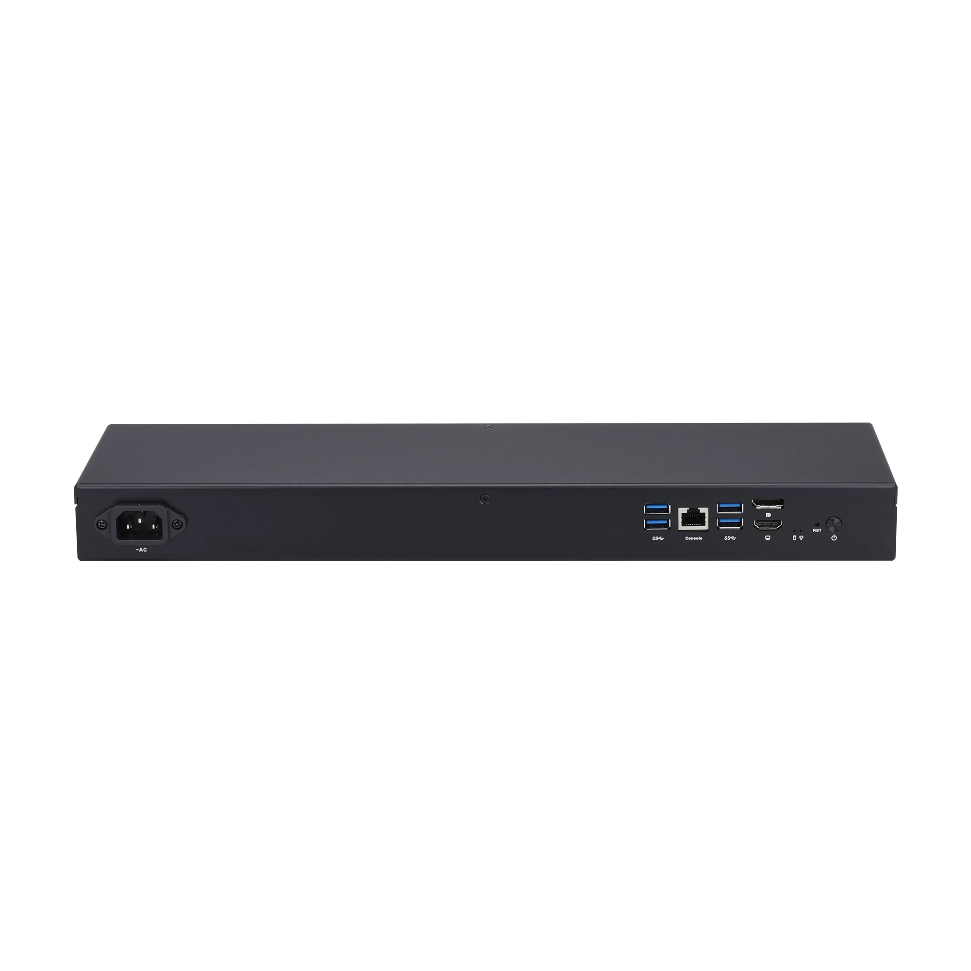 Qotom 1U Rack Fan Mini Pc 6*2.5G Lan,Celeron 4305U 5405U 10Th I3 10110U Desktop Firewall Mini Pc Q30912G6