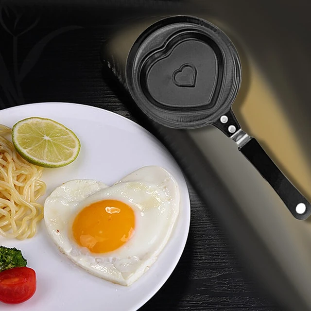 Omelet Skillet Heart Shape Multifunctional Frying Pan Non - Temu