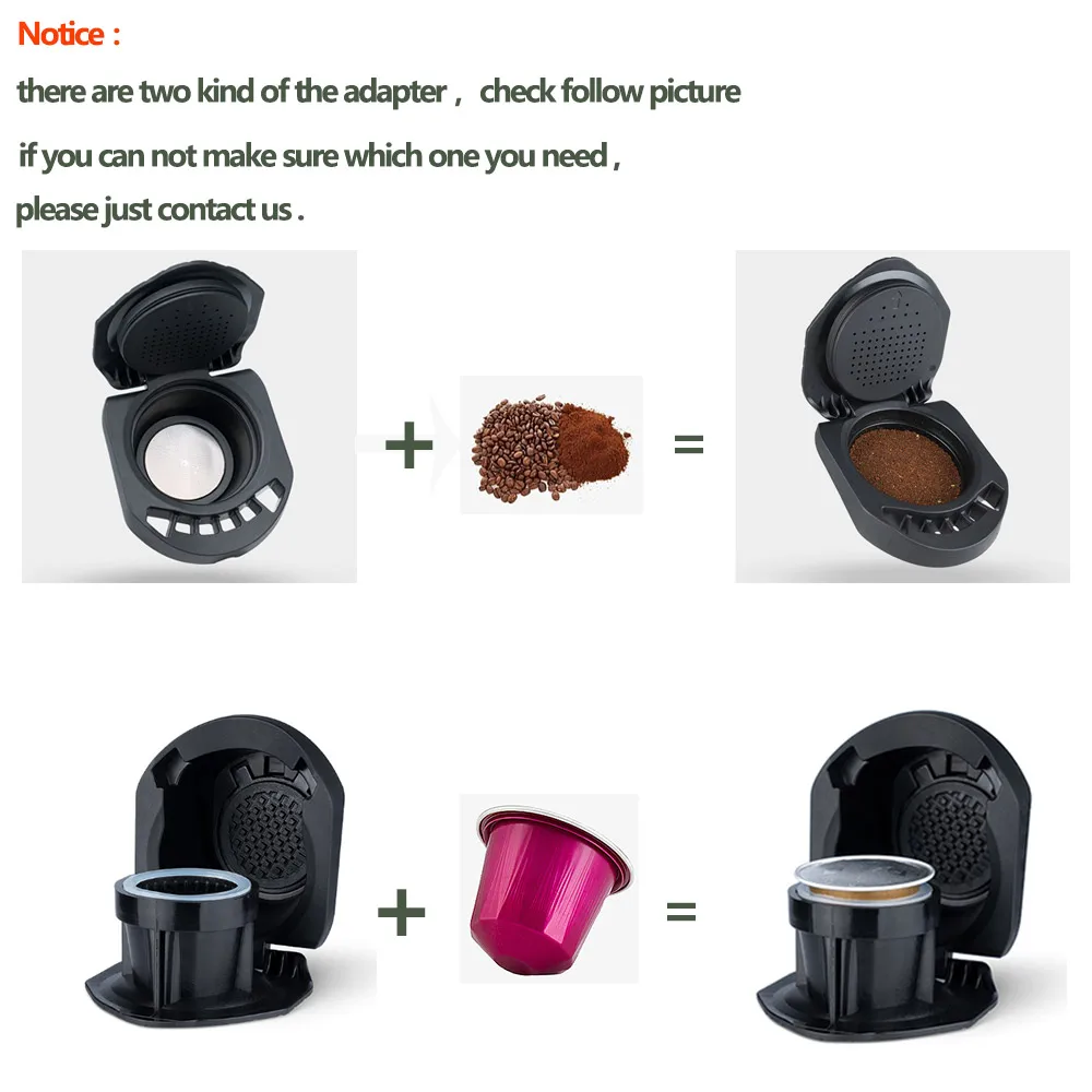Description Picture 4 of itemReusable Capsule Adapter for Dolce Gusto Refillable Coffee Capsule Convert Fit Genio S Piccolo XS Machine Coffee Accessories