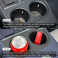 for Xpeng G6 Cup Holder Storage Box Shock-Absorbing Central Armrest Cup Tray TPE Tidying 4