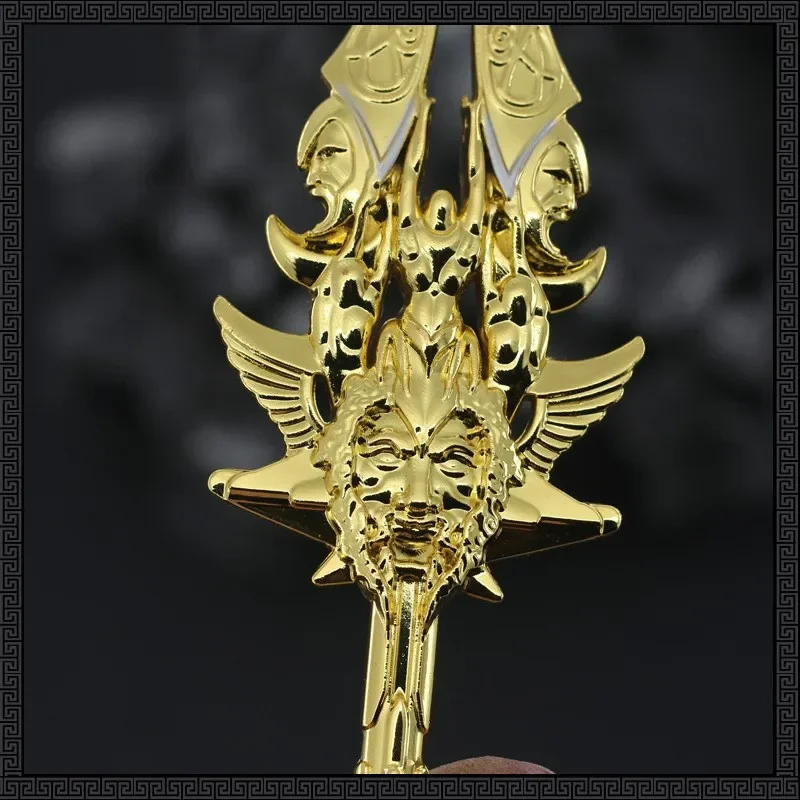 God of War Weapon Blade of Olympus Blades Chaos Zeus Kratos Game Keychain Katana Sword Real Collection Desktop Display Toy
