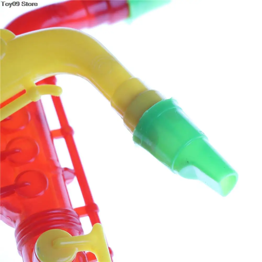 Plastic Learning Musical Saxophone Instrument Plastic Baby Kids Musical Instrument Early Education Toys 21cm images - 6