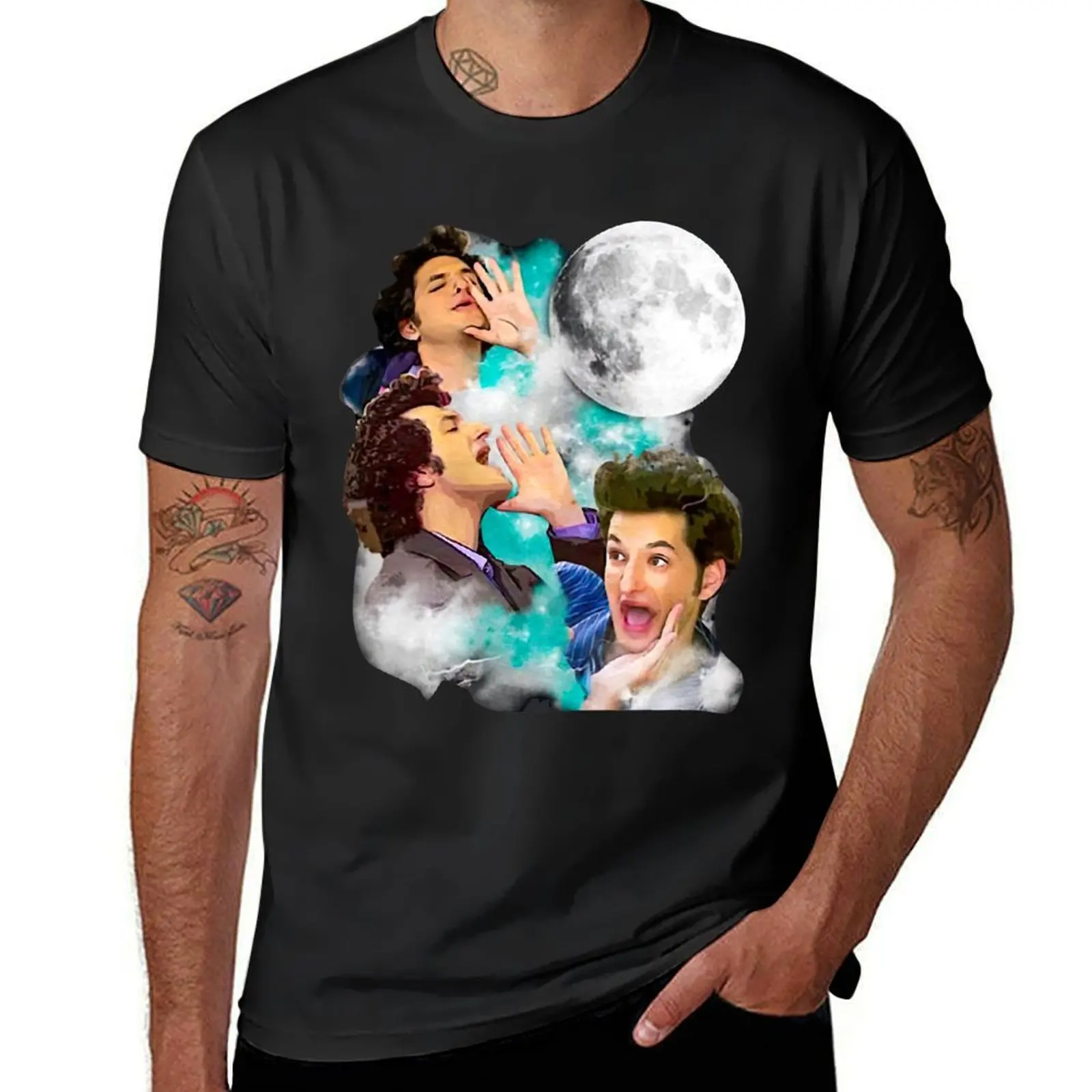 Jean Ralphio T-Shirt sweat blacks Aesthetic clothing funnys T-shirts for men cotton