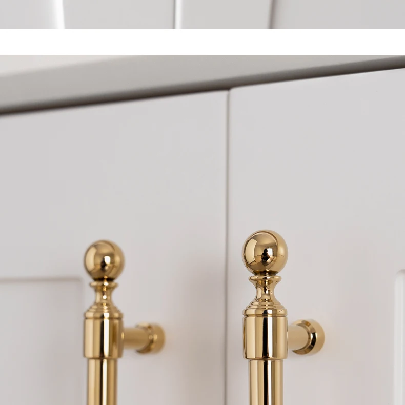 gold kitchen cabinet hardware solid brass pull