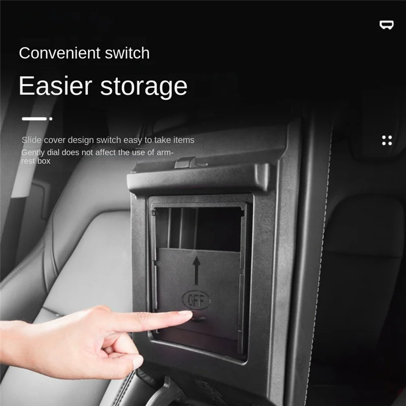 Altamente raccomandato. Per Tesla Model 3 Model Y 2017-2023 Organizzatore della console centrale