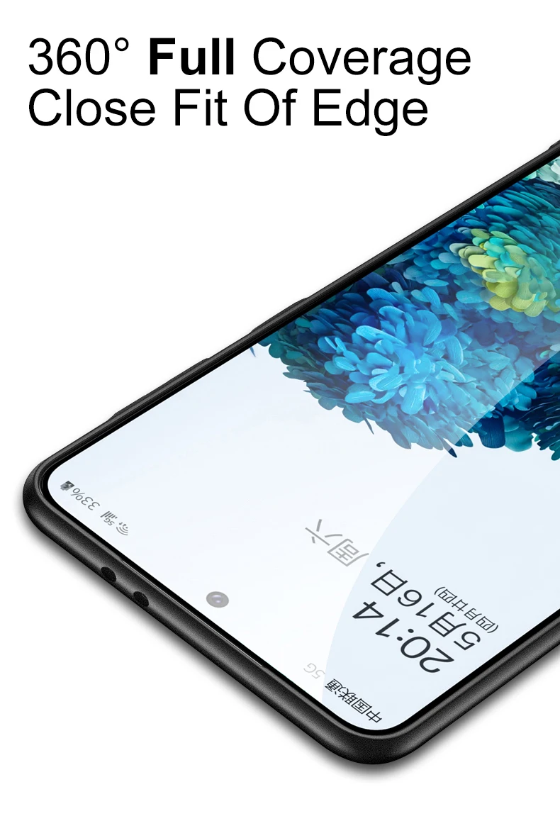 Ultradünne Silikonhülle für Samsung Galaxy S21 S20 S22 S23 S24 S25 Fe S26 Edge S26 Ultra 5G stoßfeste schwarze Abdeckung – Detail 6