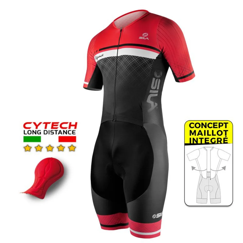 Sila New Men's Tri Suits Bike MTB Long Distance Triathletes