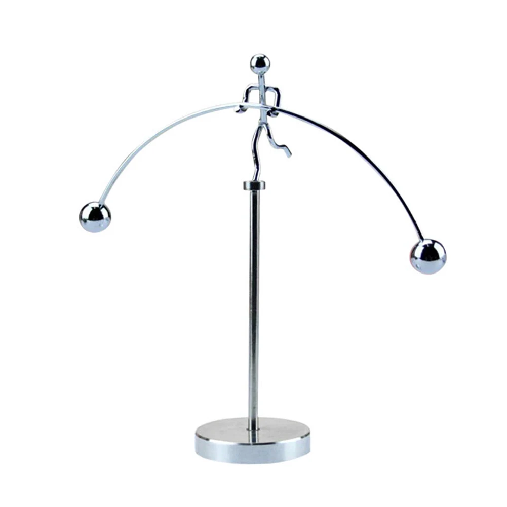 

Вращающийся Балансирующий шарик, качели, маленькие Мужские украшения для офиса, прочные вращающиеся аксессуары из нержавеющей стали