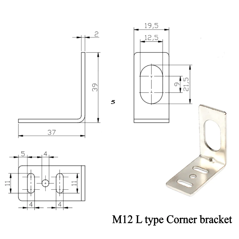 Description Picture 2 of itemLED Tachometer RPM Speed Meter With Hall Proximity Switch Sensor NPN Speed Measuring Instruments