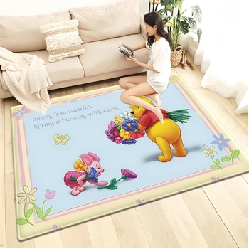 Cartoon Anime Cute Carpet Can Be Customized for Bedrooms,Living Room Carpet,Sofas,Camping,Picnics,Children's Room,and Home Decor