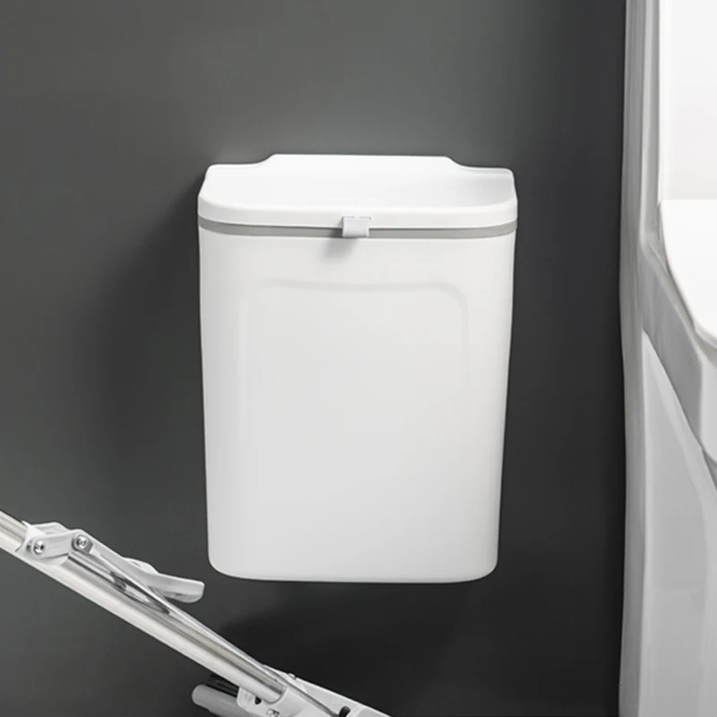 

Toilet Lid Trash Can Kitchen Bathroom Office Cleaning Rubbish Tools Trash Can Garbage Storage Tacho De Basura Household Items