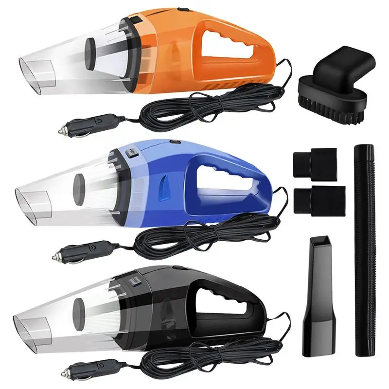 4000Pa Mini Cleaner, Car Products, Automotive Accessories, High Power Handheld Vacuum Cleaner, Power by Cigarette Lighter