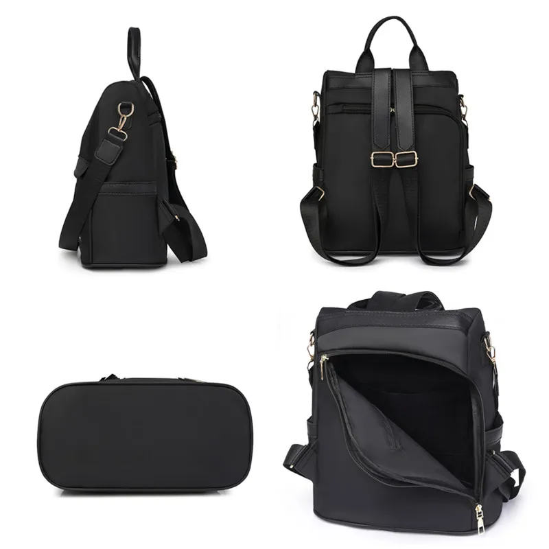 Backpack Waterproof Nylon Anti-theft Rucksack Amazon.com: CHARMORE Women Backpack Purse Waterproof Nylon  main image 4