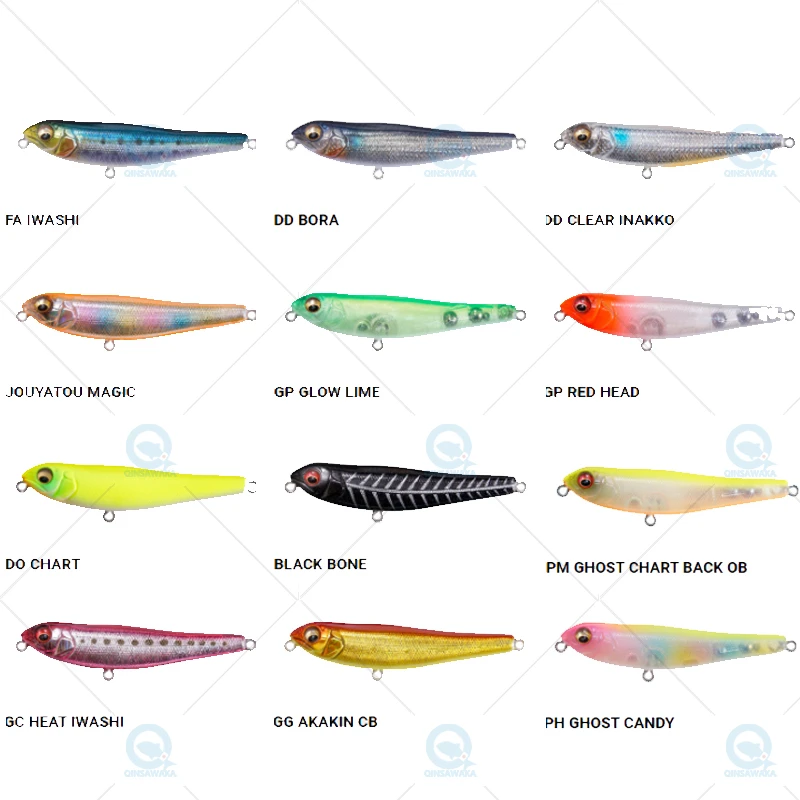 JAPAN Megabass DOG-X jr SW 71mm 6.5g Pływająca powierzchnia