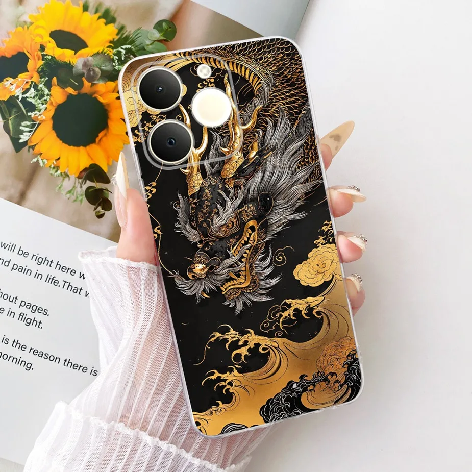 Cute Cat Painted Soft Slim Phone Case - Enhanced Protection with Stylish Design