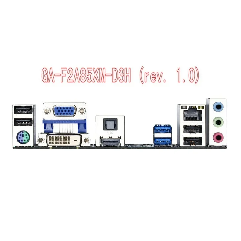 

I/O IO Shield Back Plate Blende Bracket For GIGABYTE GA-F2A85XM-D3H Rev. 1.0 Computer Motherboard Baffle Backplate