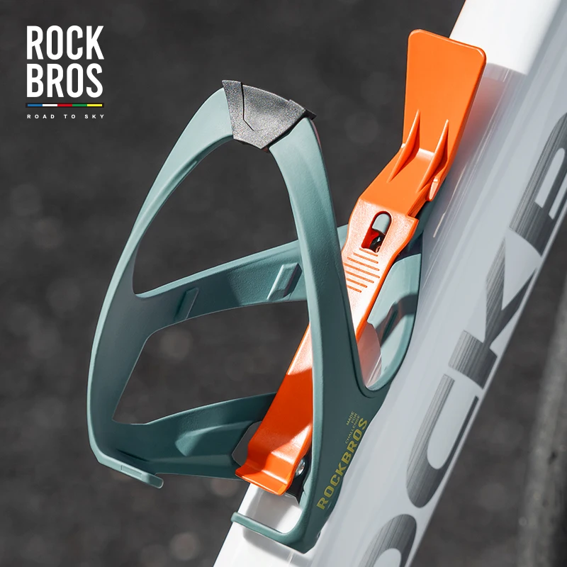 Bicycle Water Bottle Cage Bicycle Bottle Holder Water Bottle Holder ROCKBROS ROAD TO SKY Bicycle Bottle Bracket Lightweight Bottle Cage Stable Kettle Holder Mount With Tire Lever Bike Accessories