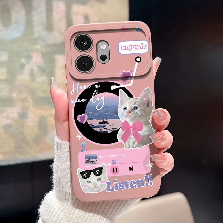 Vintage Rose Anti-Fall Camera Protection Slim Phone Case