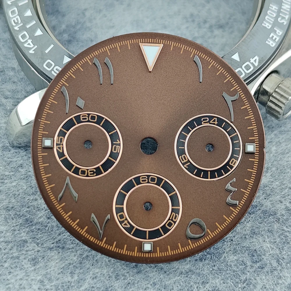 High-Quality 29MM Watch Dial with Arabic Numerals – Custom Logo & Tool Kit Included