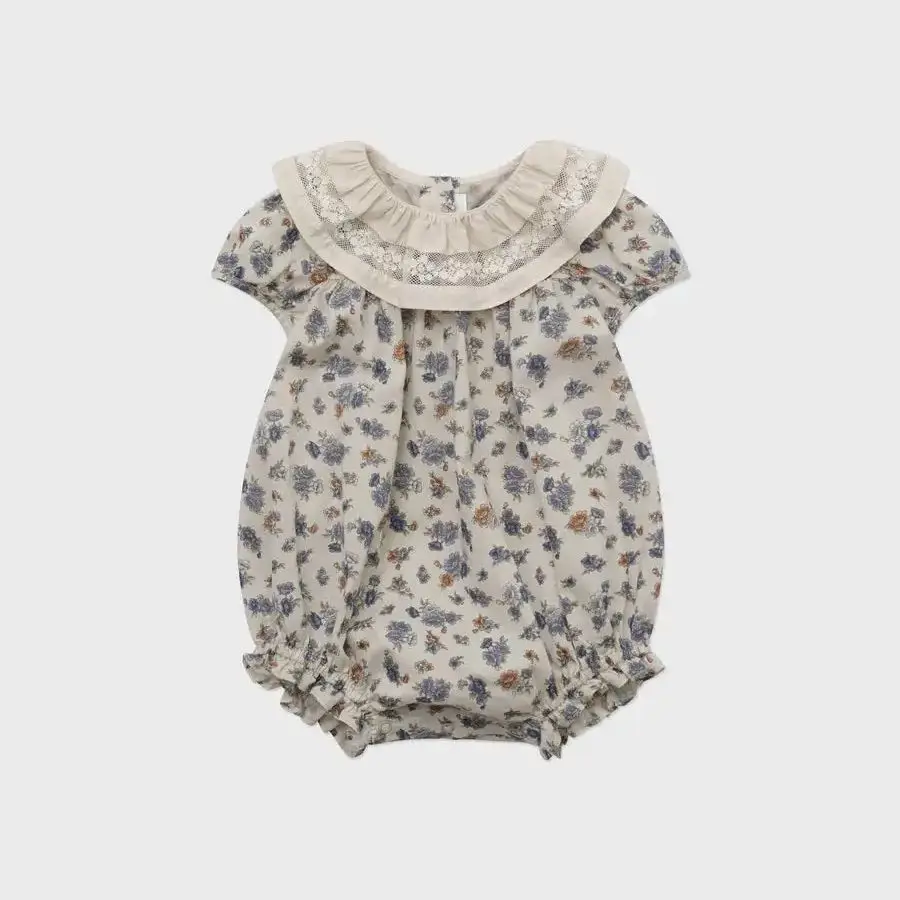 Summer Baby Girl Lace Romper 2