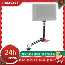 

CAMVATE 11"/9"/7" Articulating Arm Adjustable Friction Magic Arm With Shoe Mount For Microphone/15mm Rods/Monitor/Flash Light