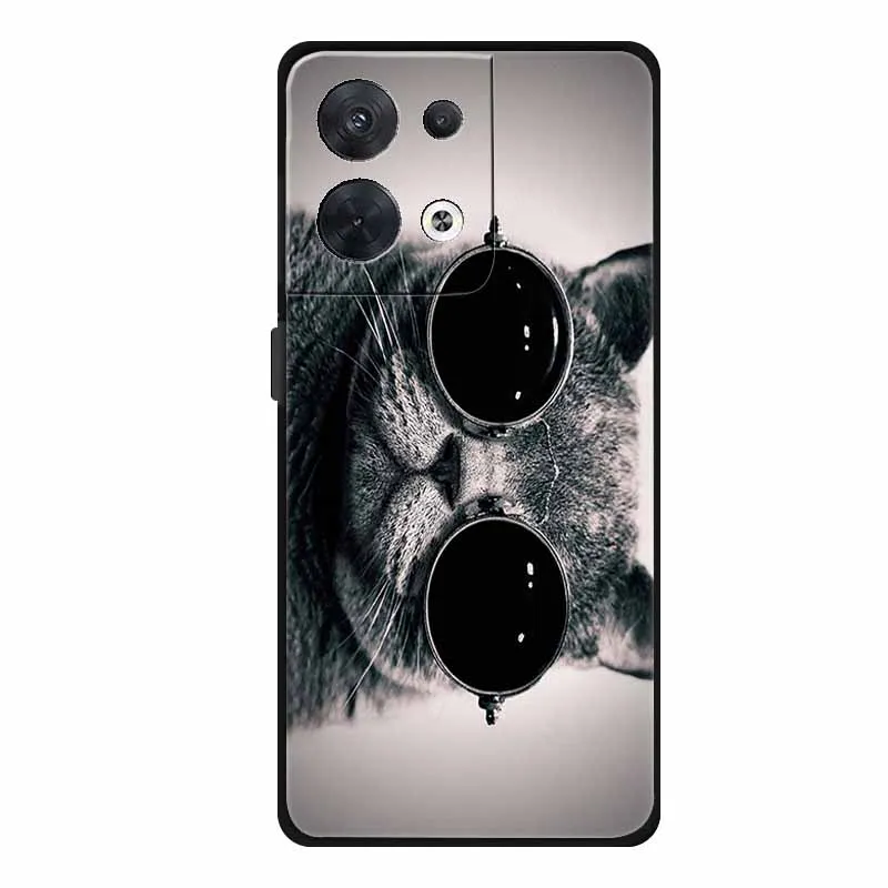 Wolf Design Silicone Animal Case - Soft Back Cover and Cartoon Coque