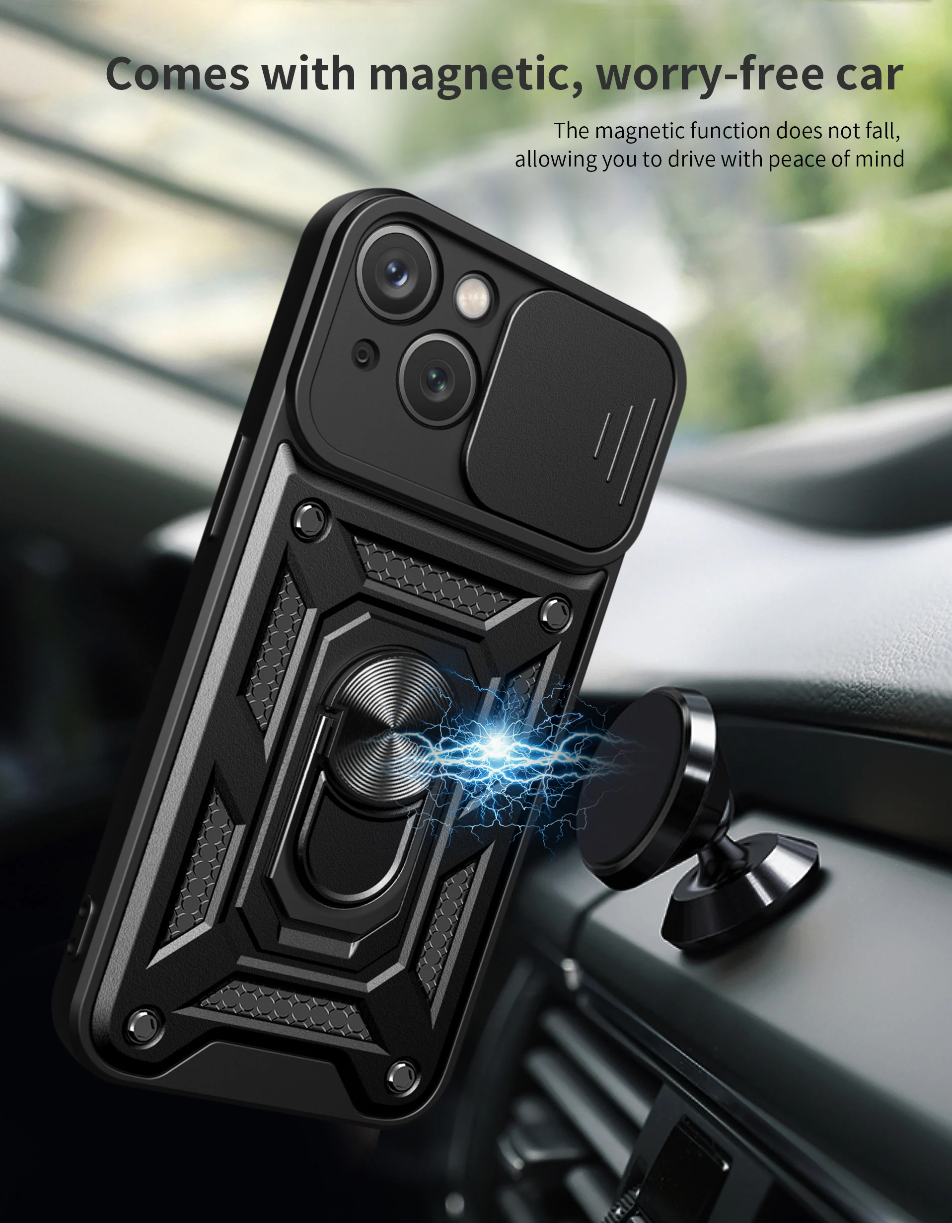 Magnetic phone case for worry free driving- Smart Cell Direct 