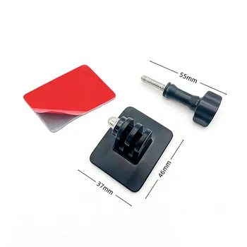 Per accessori GoPro Braccio casco curvo + adesivo Vlog Equitazione per Gopro12 Insta360 X3 DJI OSMO Action 4 Pocket Camera