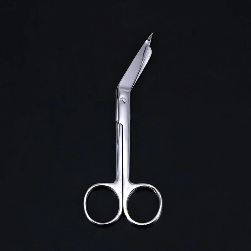14CM Stainless Steel Gauze Bandage Scissors Dressing Surgical  Household Plaster Scissors Nurse 5