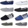 Men and Women Solid Color Shoes Large Size 35-45 Breathable Flat Canvas Flat Shoes Solid Color Soft Leather Linen Shoes 1