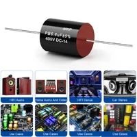 5pcs  0.22UF-47UF 400V SCR Polypropylene MKP Non-Polarity Tweeter Speaker Frequency Divider Capacitor 400V2.2/3.3/4.7/6.8/10UF - Image 3
