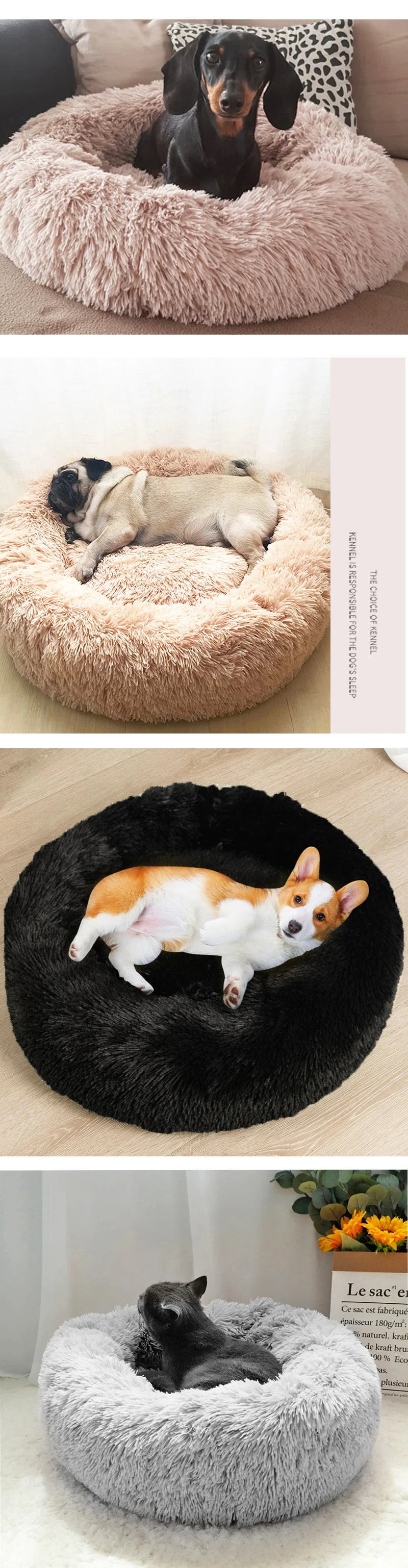 Title 19, Pet Dog Bed Donut Pet Mat Labradors House Round...