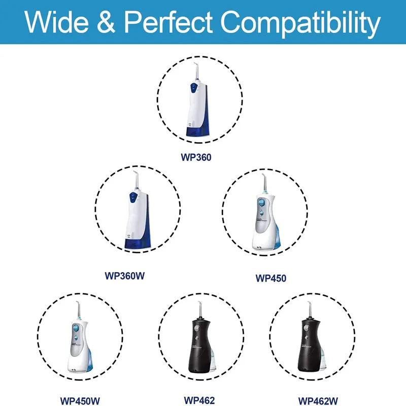 Waterpik 치과 세정기 칫솔용 충전기 코드 교체, WP450EC WP462EC GS8-1 워터 플로서 USB 충전기