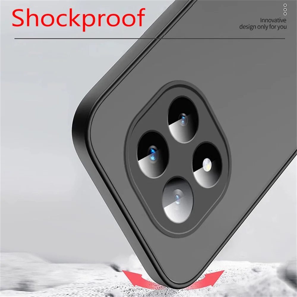 Shockproof Armor Matte Phone Case with 5G Cover Compatibility