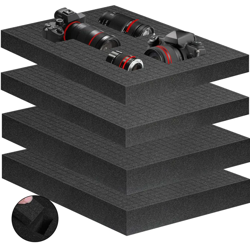 ONREVA Tool Box Foam, 1PC 48x24x1 Inch, Foam Inserts For
