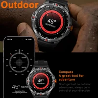 T-Rex 3 Military 1000mAh Battery Smart Watch Adult Men Compass Bluetooth Call AMOLED Screen Heart Rate Waterproof SmartWatches - Image 3