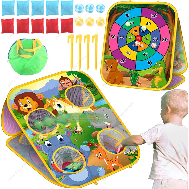 YardGames Outdoor Wood Tic-tac-toe with Case in the Party Games