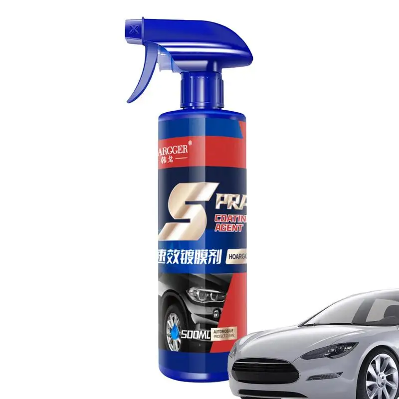 

3 In 1 High Protection Quick Car Coating Spray Coat Ceramic Coating Car Wax Polish 100ML Auto Wash&Wax Hydrophobic Top Coat