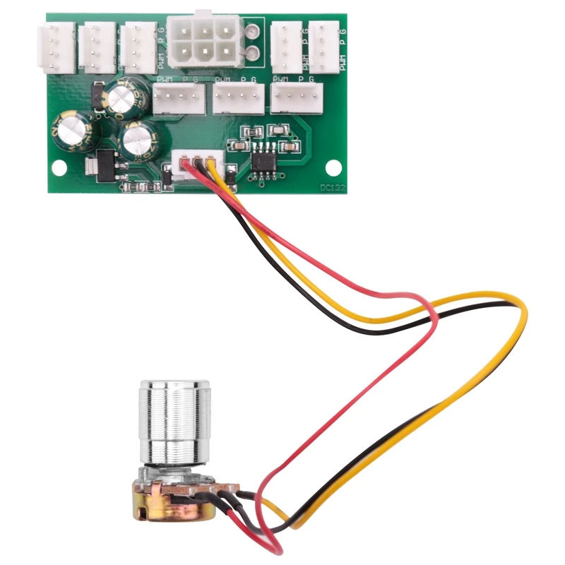 Computer Case Miner Fan Speed Controller 8-Channel Fan Hub PWM High-Power Violent Controller Speed Governor