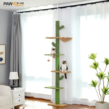 5-Tier Indoor Cat Climbing Tree 1