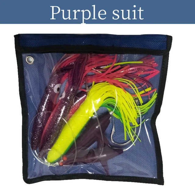 빅 게임 낚시를 더욱 쉽고 즐겁게 만드는 대형 오징어 문어 미끼 데이지 체인