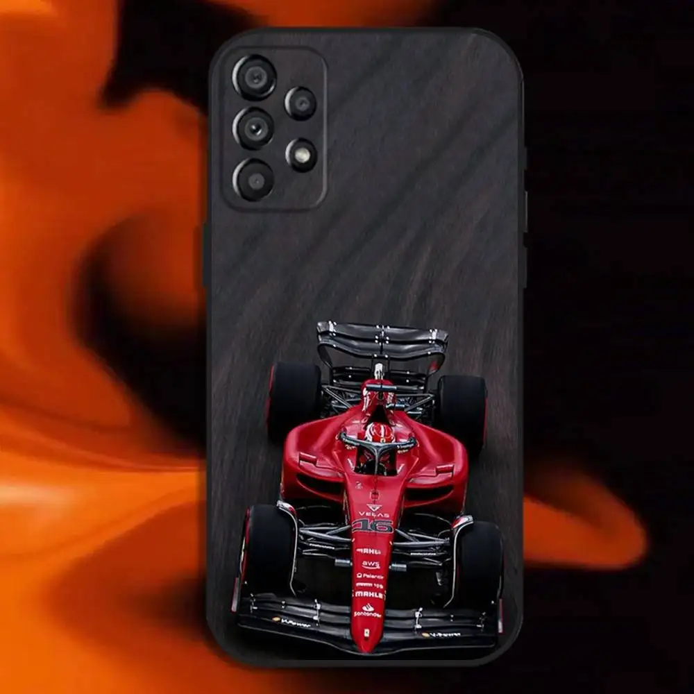 Charles Leclerc F1 Soft Black Phone Case