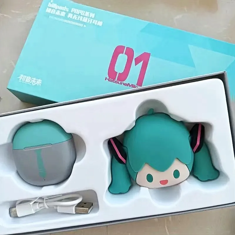 hatsune-miku-anime-cartoon-wireless-bluetooth-headphones-set-cute-silicone-protective-cover-semi-in-ear-girls-gifts-cute-gift